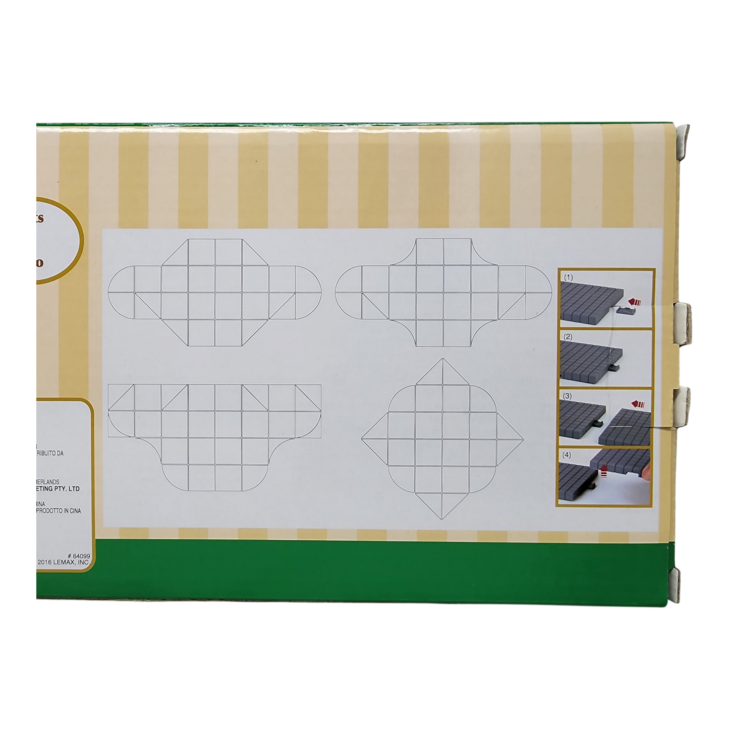 Complete Plaza Sidewalk - 32 Pieces