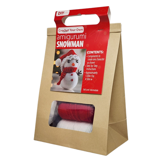 Amigurumi Crochet Kit - Snowman