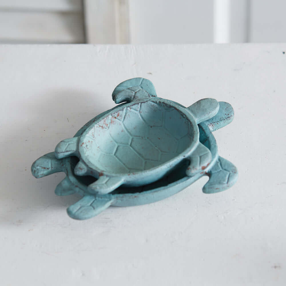 Sea Turtle Trinket Dishes (Set of 2)