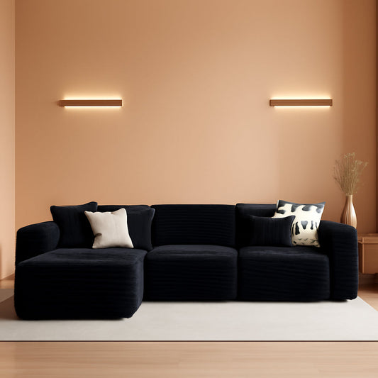 Versatile L Shaped Modular Couch for Living Room