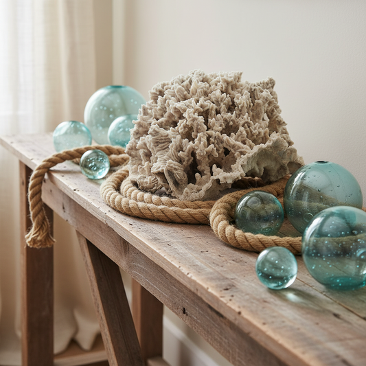 Vintage Merulina Coral Specimen - Coastal Home Decor (Merulina ampliata)