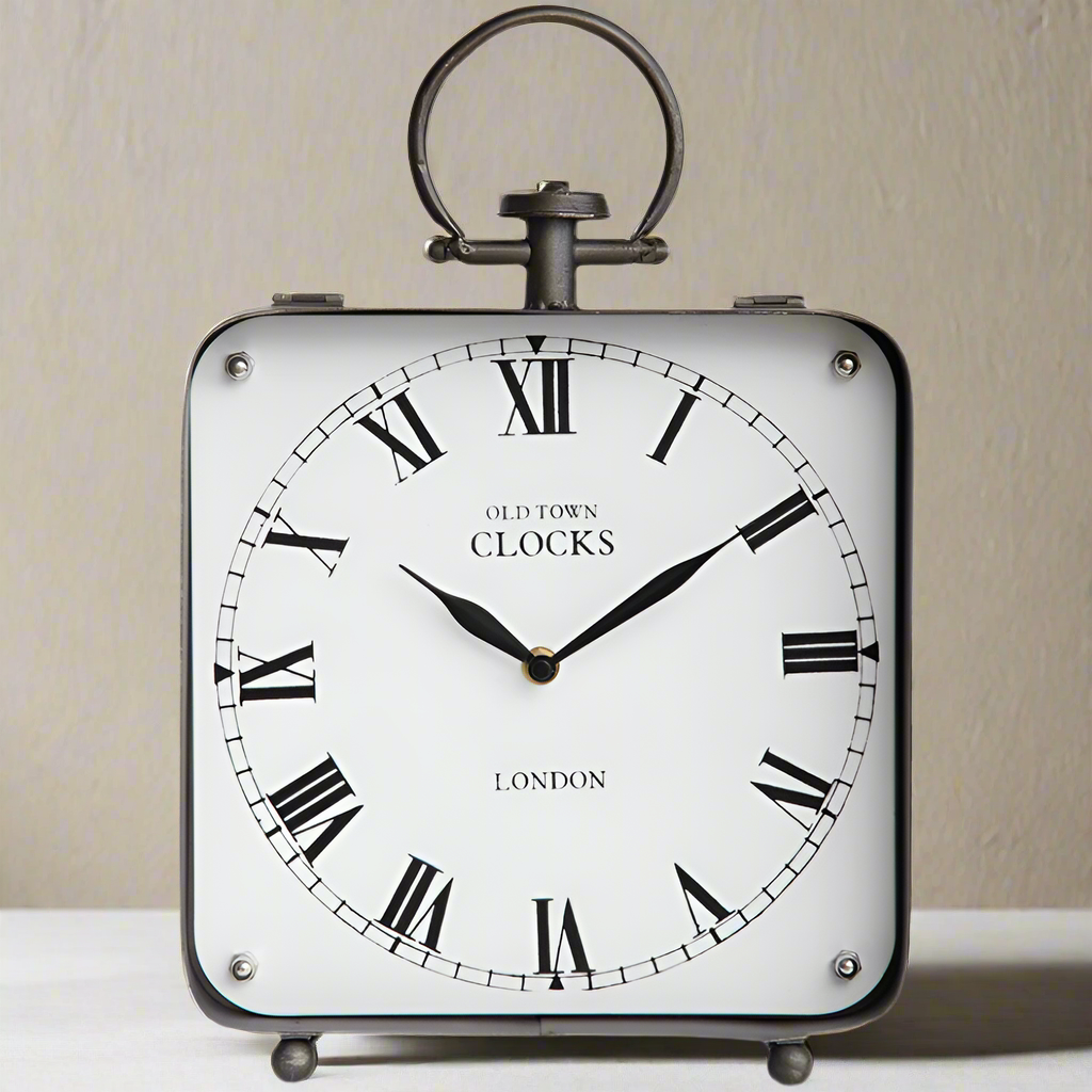 Vintage Old Town London Desk Clock