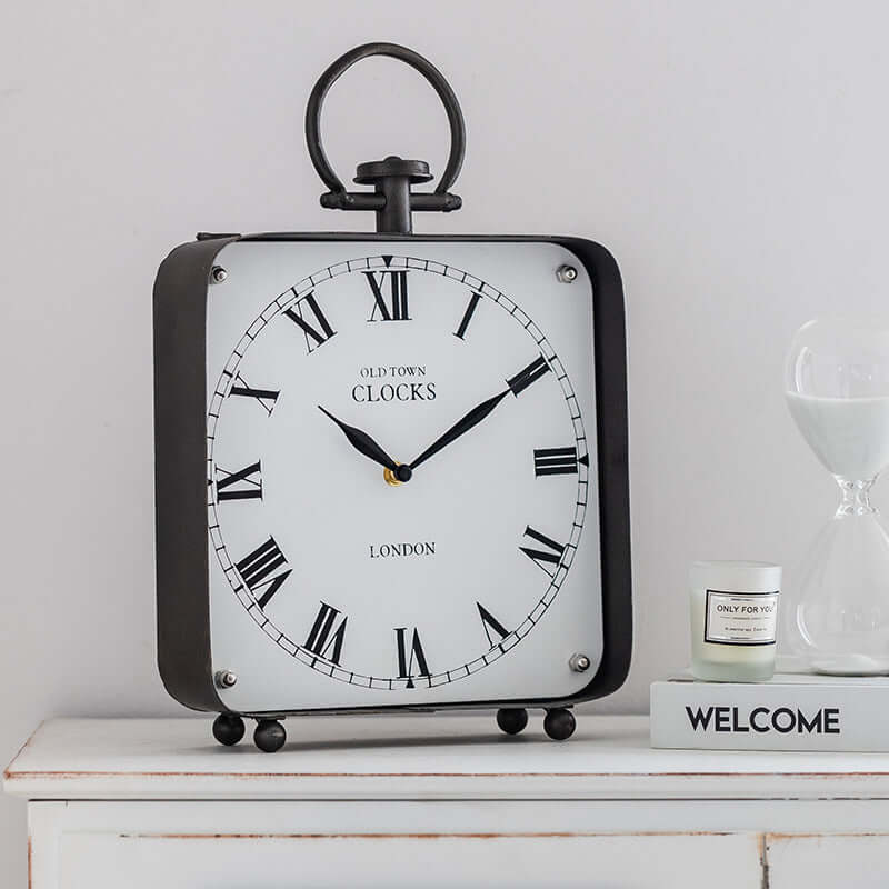 Vintage Old Town London Desk Clock