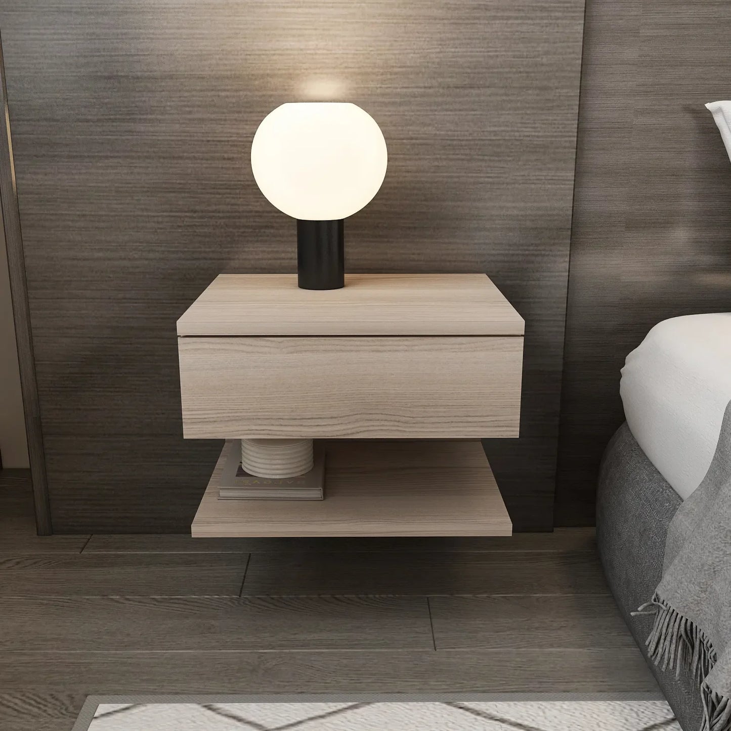 Vivid Floating Modern Nightstand