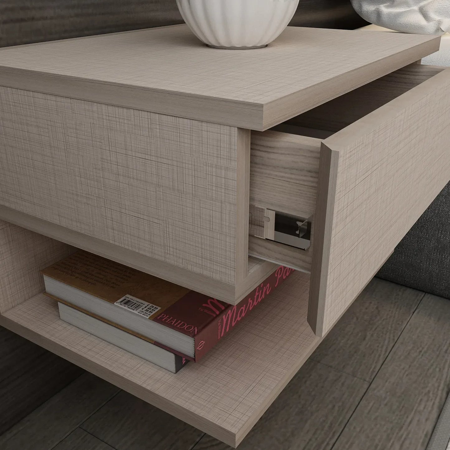 Vivid Floating Modern Nightstand