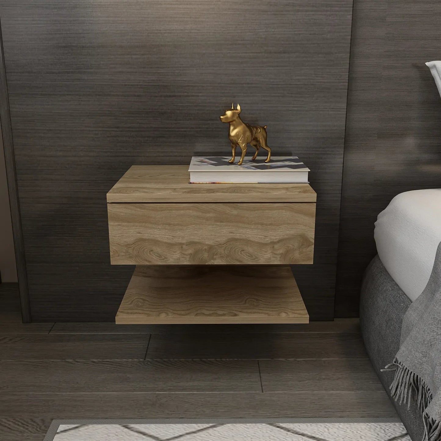 Vivid Floating Modern Nightstand