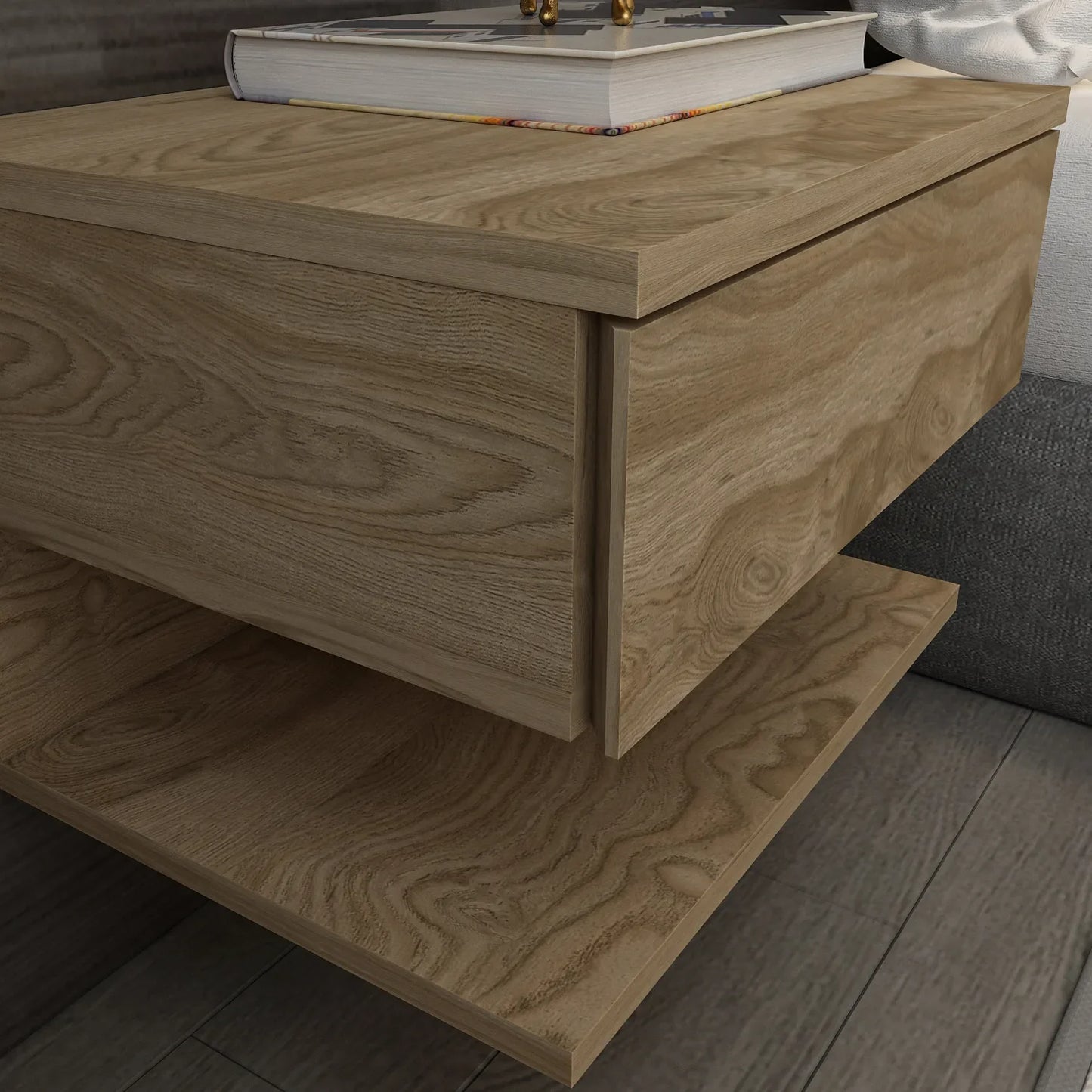 Vivid Floating Modern Nightstand