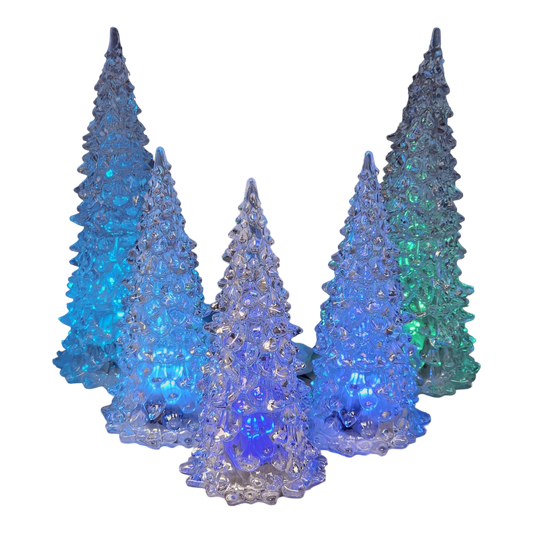 5 Piece Lighted Tree Set