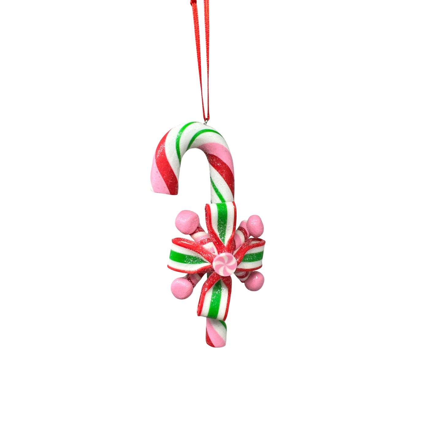 Candycane Treats Hanging Ornament - Multicolor Candy Cane