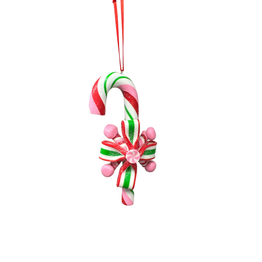 Candycane Treats Hanging Ornament - Multicolor Candy Cane