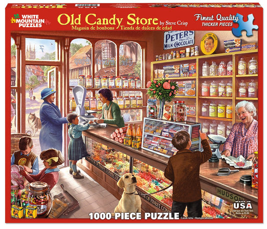 Old Candy Shop - 1000 Piece Jigsaw Puzzle