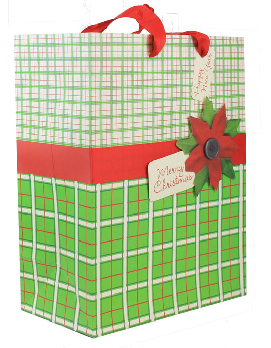 Expressive Design Happy New Year/Merry Christmas Gift Bag