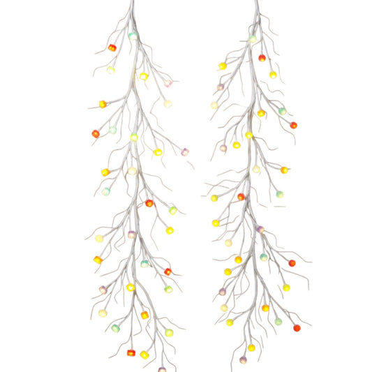 Lighted Holiday Candy Garland -