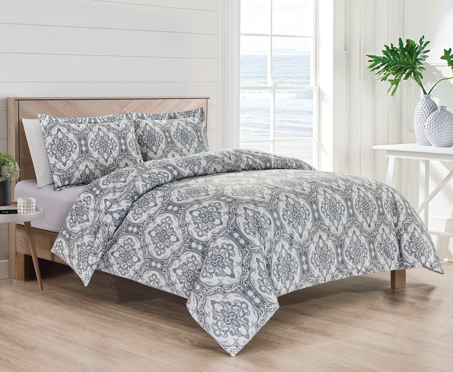 Bibb 1800 Series 3 pc Duvet Cover Set