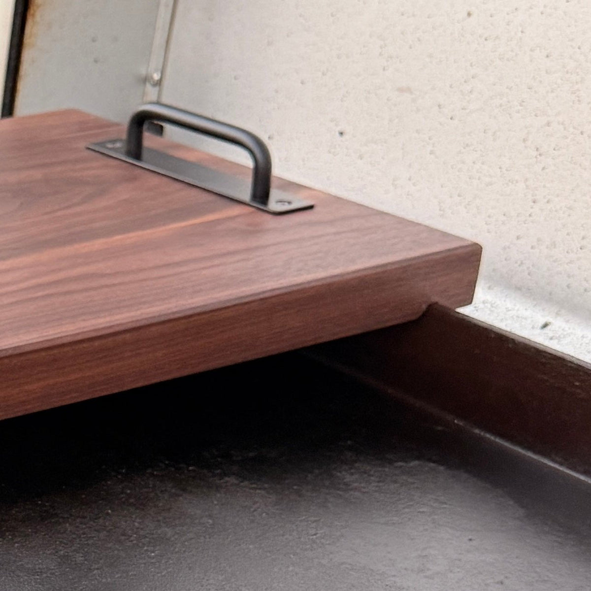 Walnut Griddle Prep Board | Handcrafted Outdoor Cutting Board