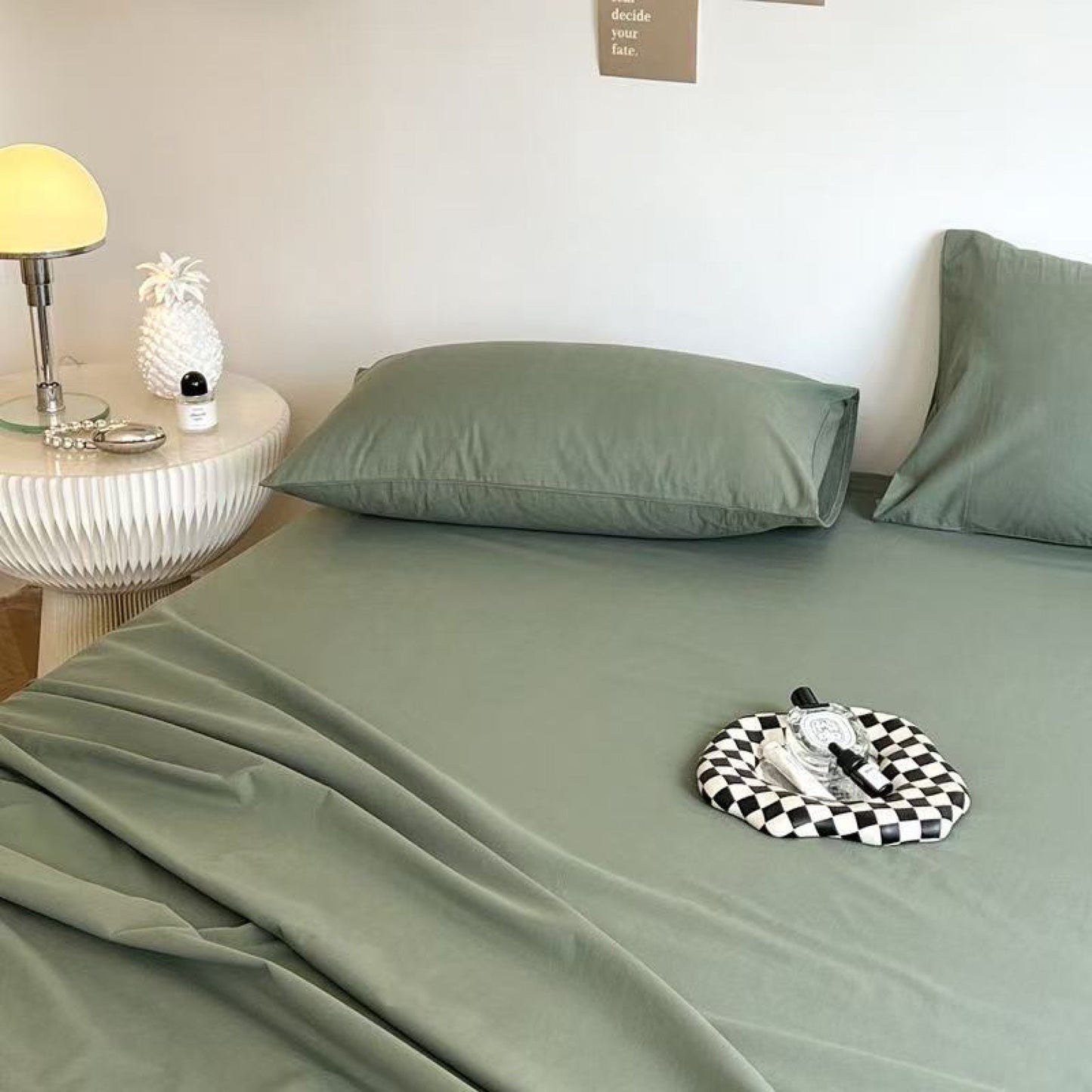 Washed Cotton Bed Sheets (15 Colors)