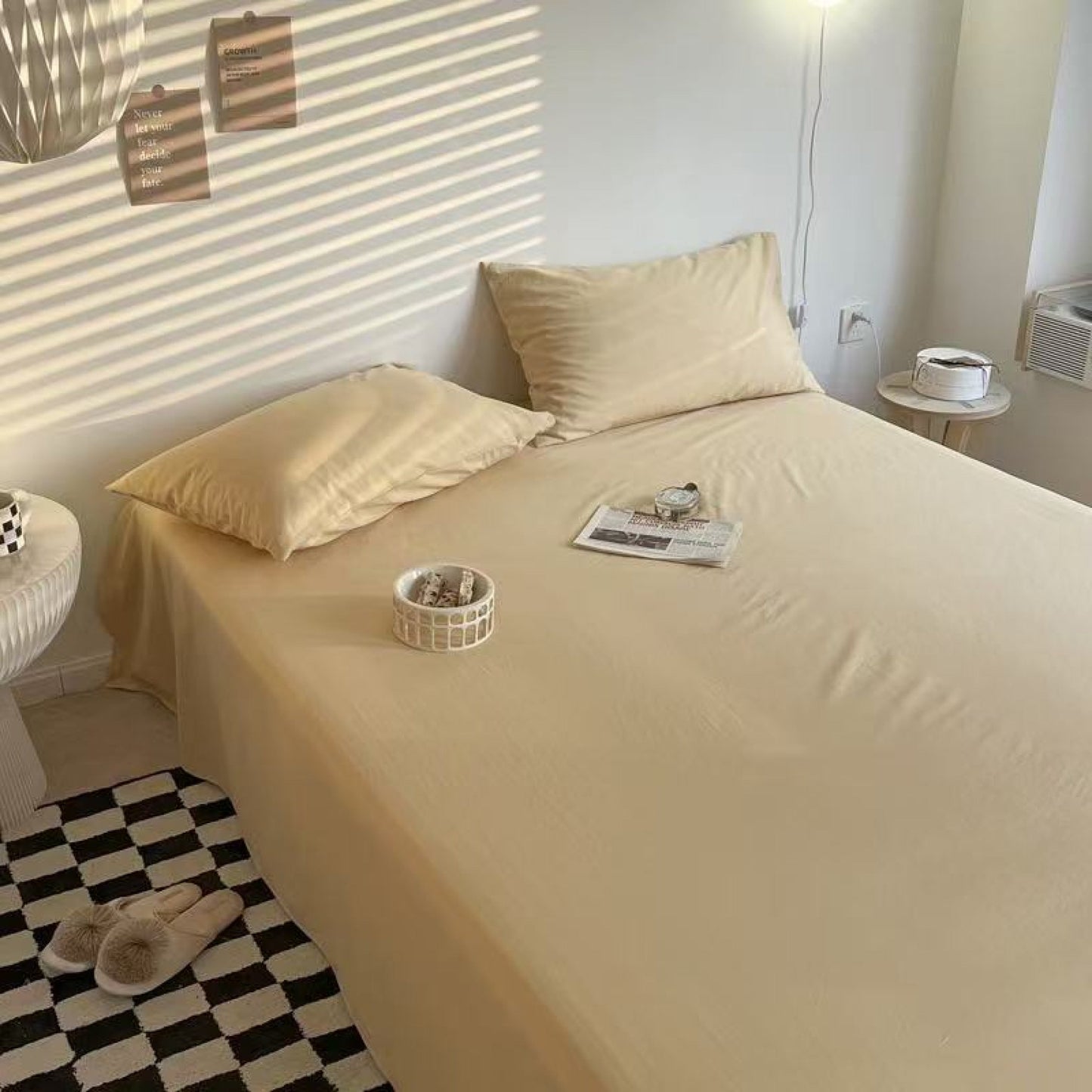 Washed Cotton Bed Sheets (15 Colors)