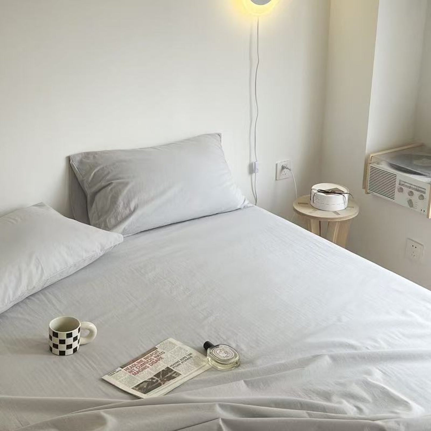 Washed Cotton Bed Sheets (15 Colors)