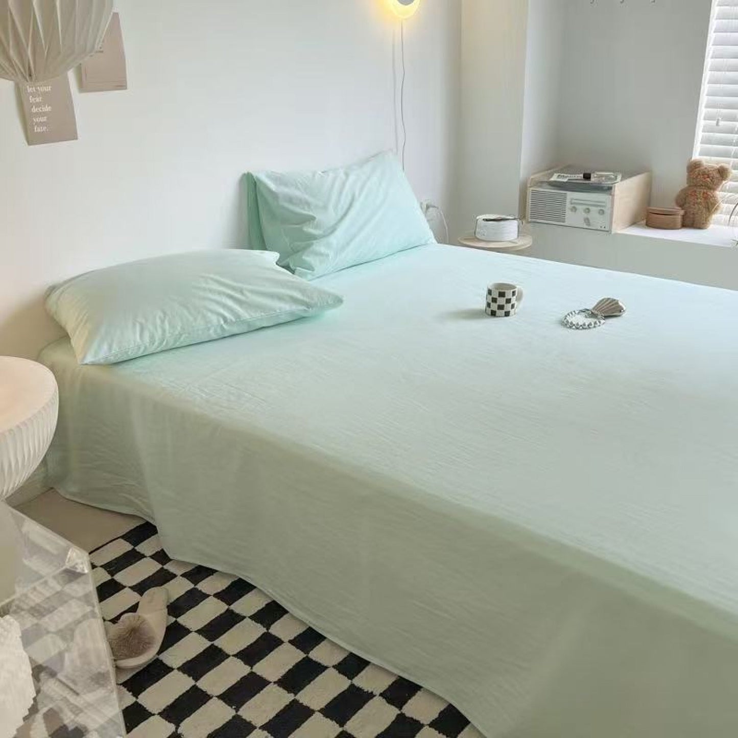 Washed Cotton Bed Sheets (15 Colors)