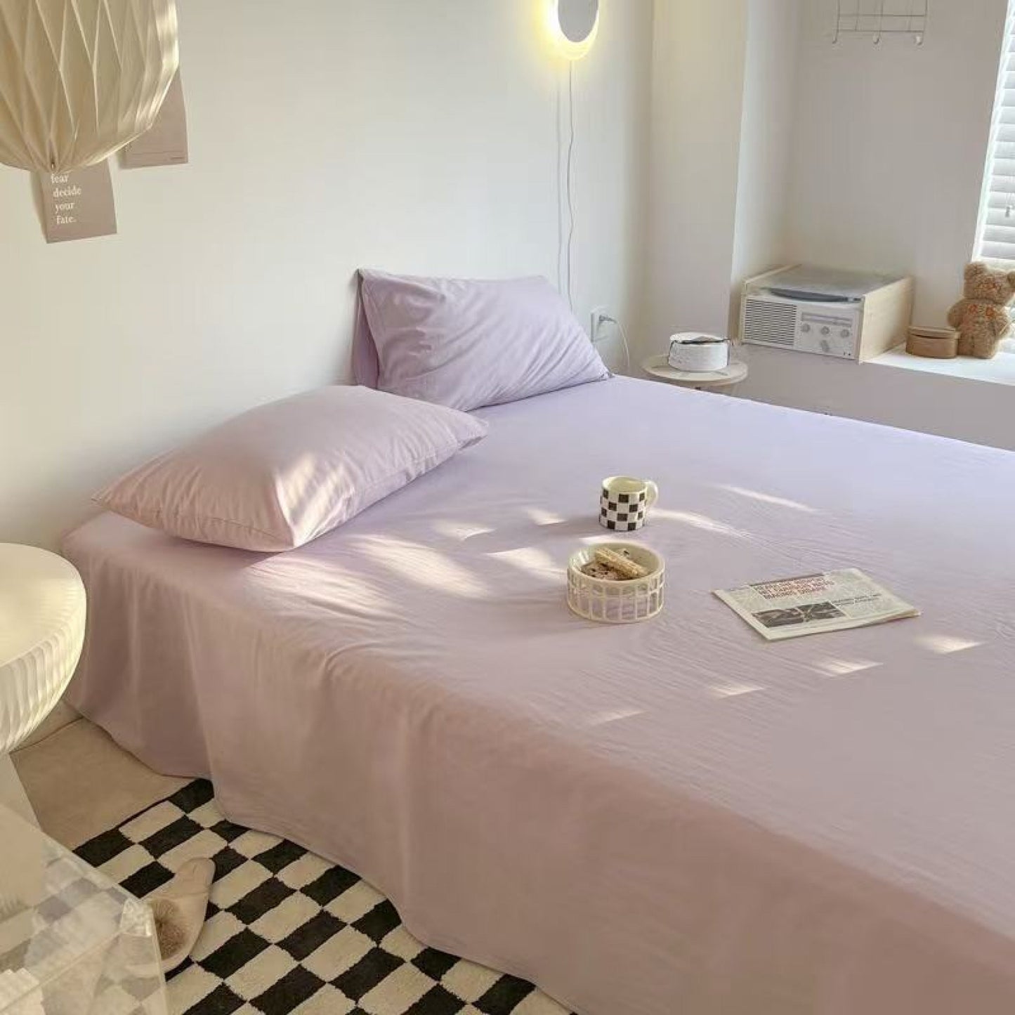 Washed Cotton Bed Sheets (15 Colors)