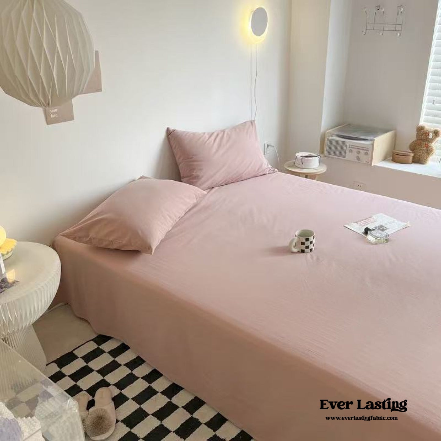 Washed Cotton Bed Sheets (15 Colors)