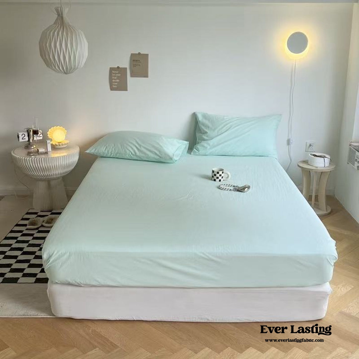 Washed Cotton Bed Sheets (15 Colors)