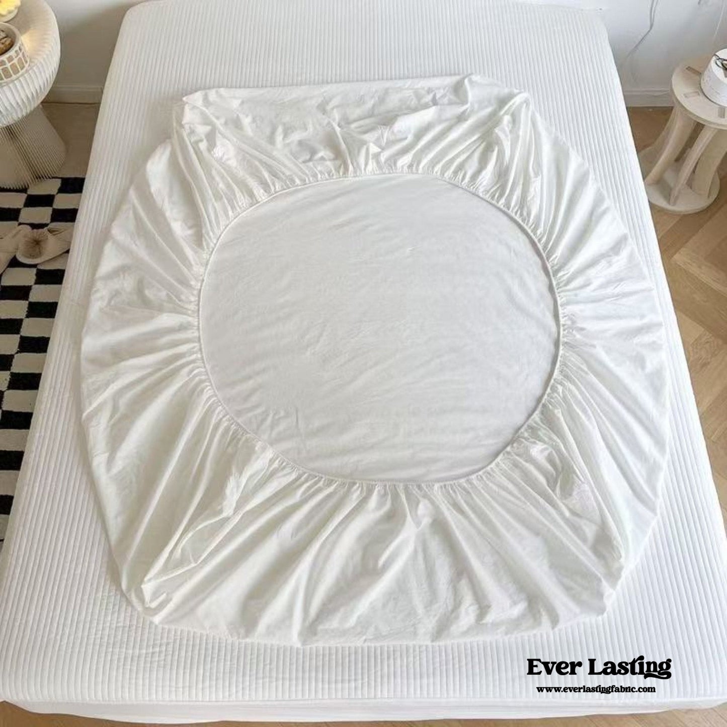 Washed Cotton Bed Sheets (15 Colors)