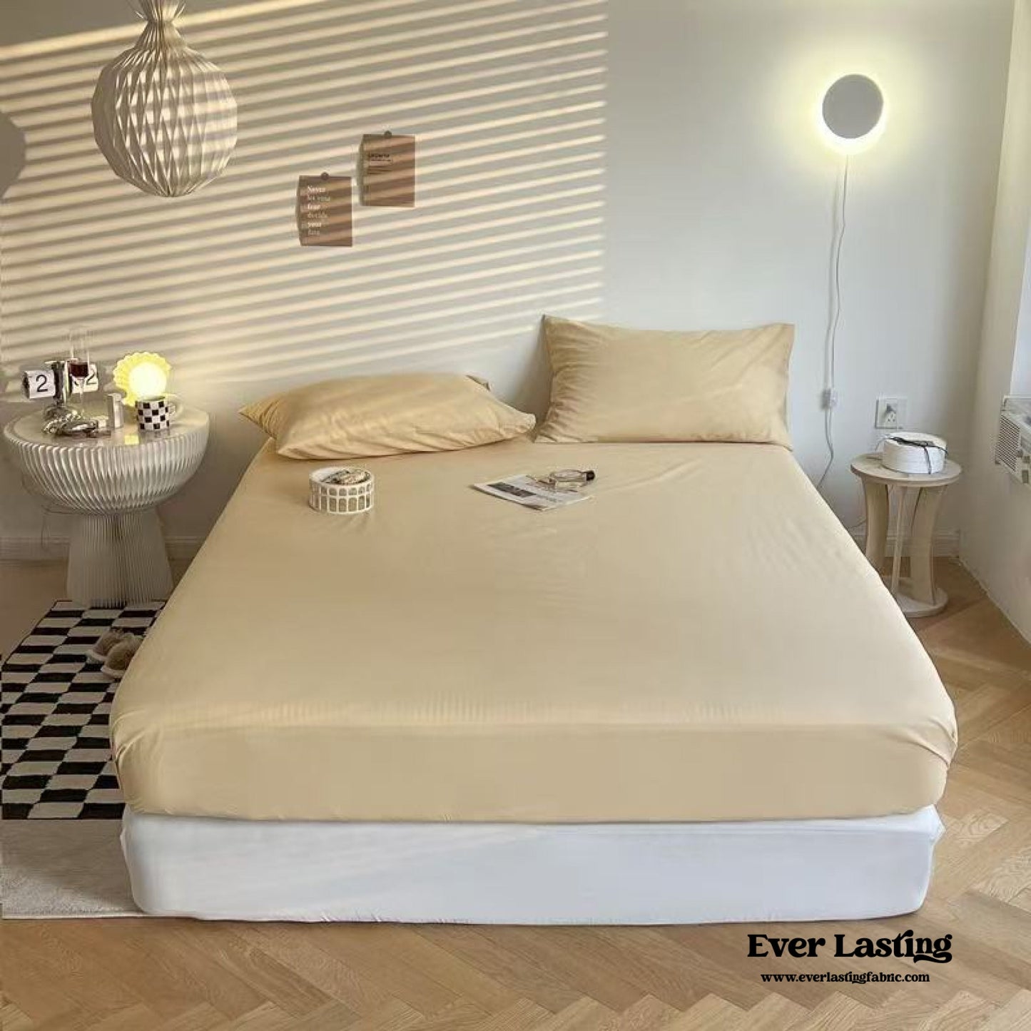 Washed Cotton Bed Sheets (15 Colors)