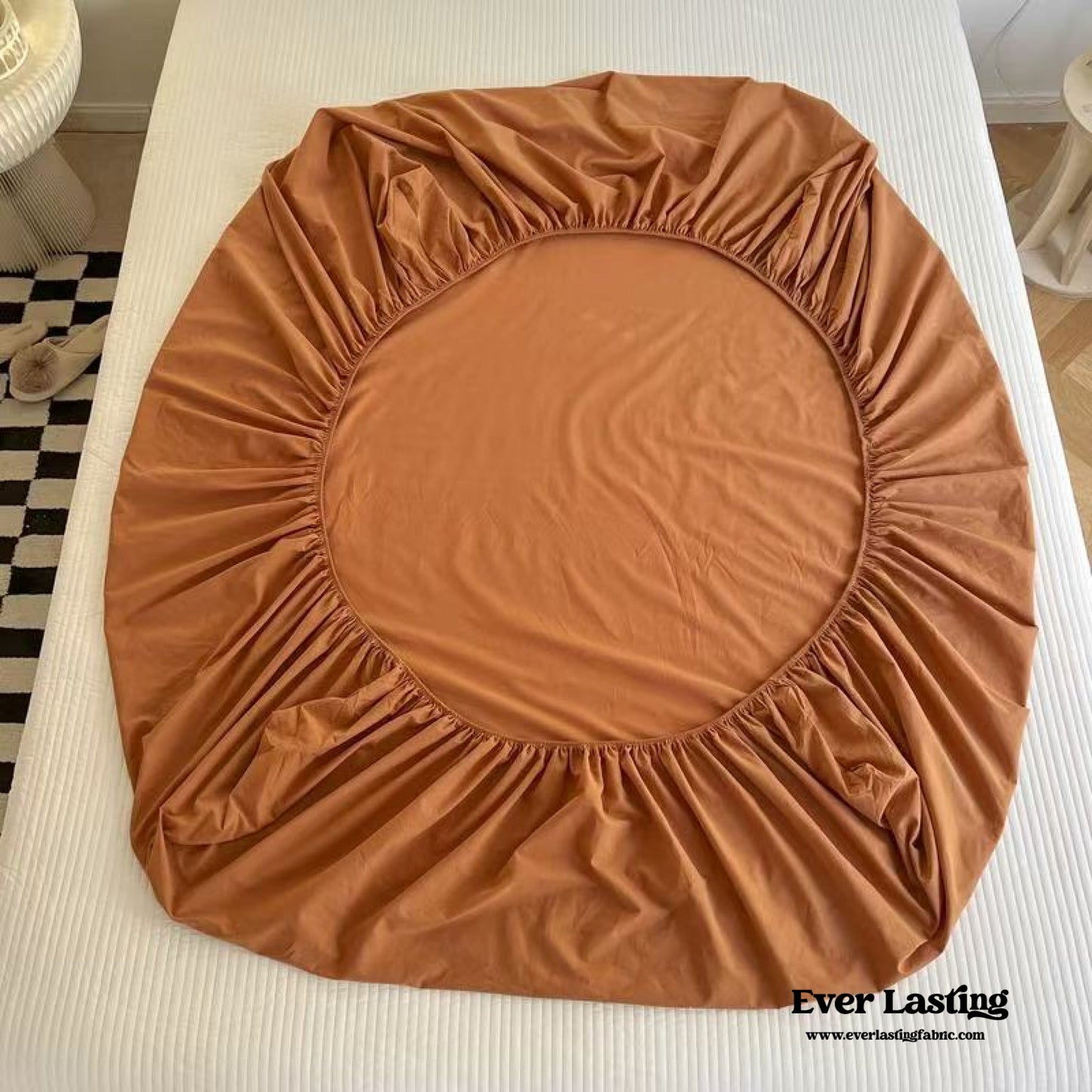 Washed Cotton Bed Sheets (15 Colors)