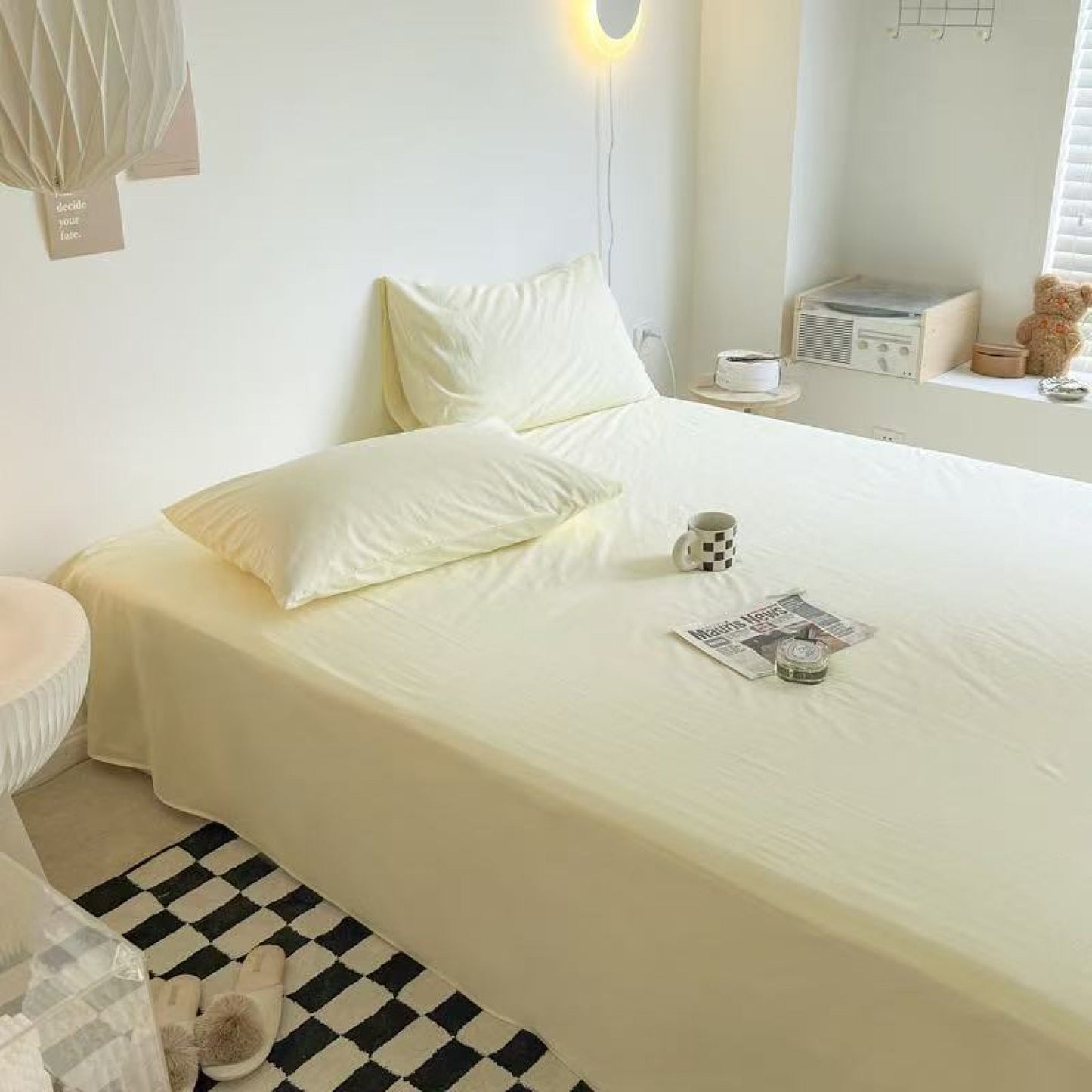 Washed Cotton Bed Sheets (15 Colors)