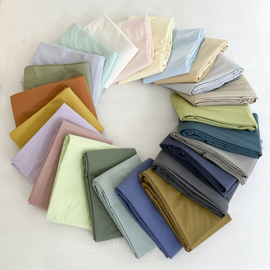 Washed Cotton Pillowcases (14 Colors)
