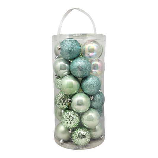 60MM 30 Count Shatterproof - Mint Green