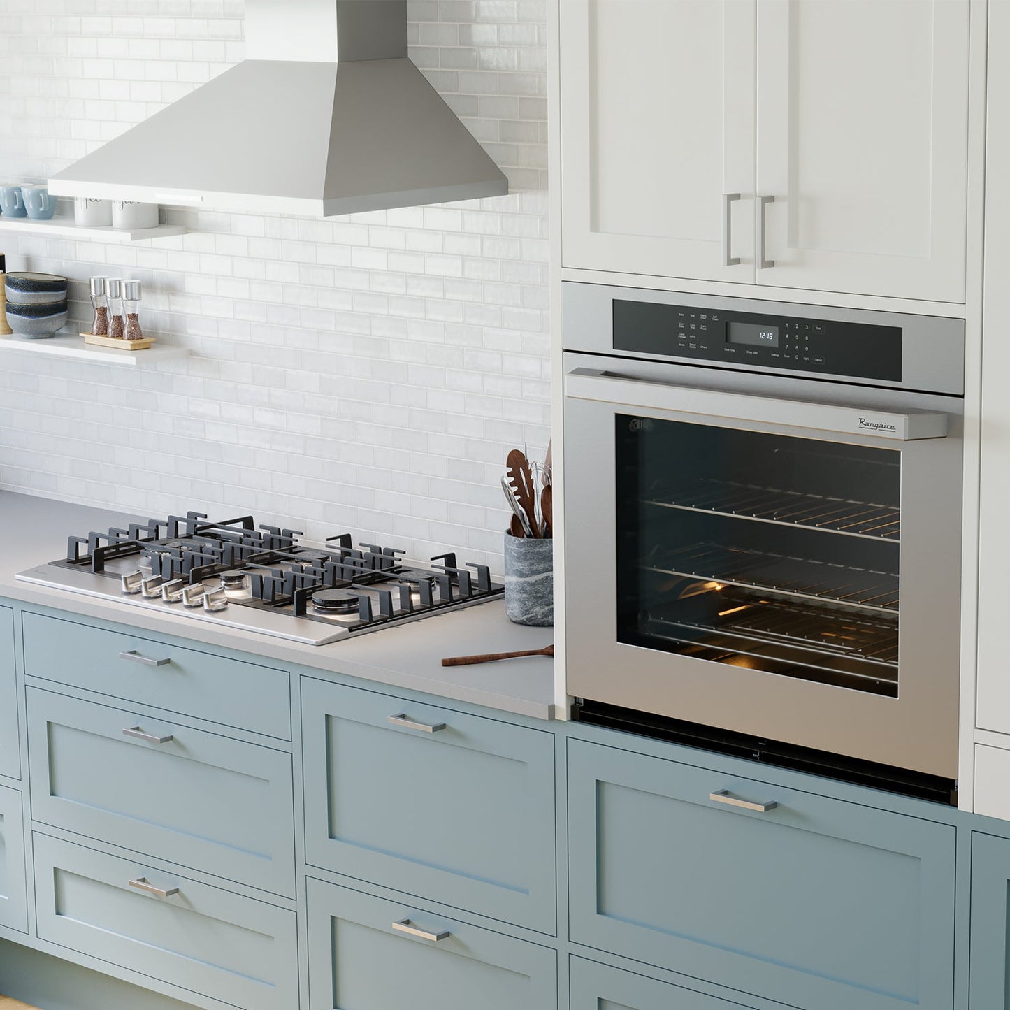 Rangaire 34" Gas Cooktop 5 Burners Stainless Steel RCG341S