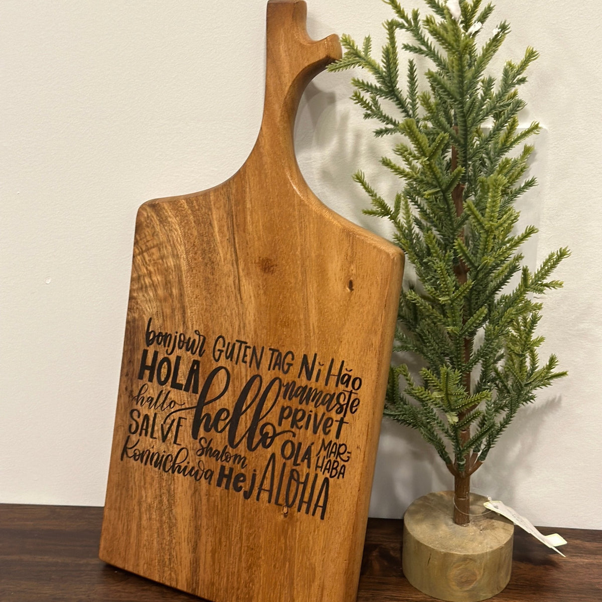 Wooden Cutting Board (15”x8”) | Kitchen Decor | Hello Design | Cheese Board