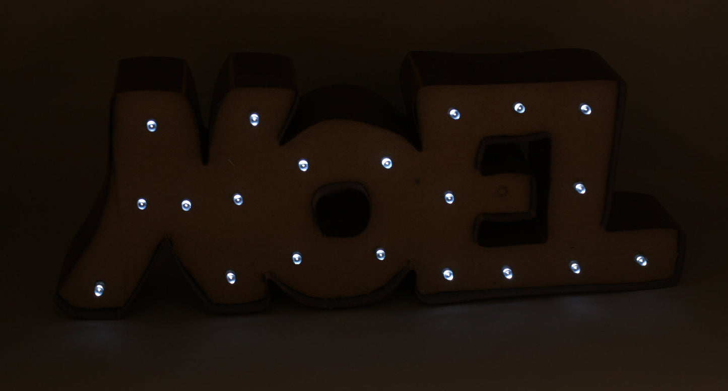 LED Noel Sign