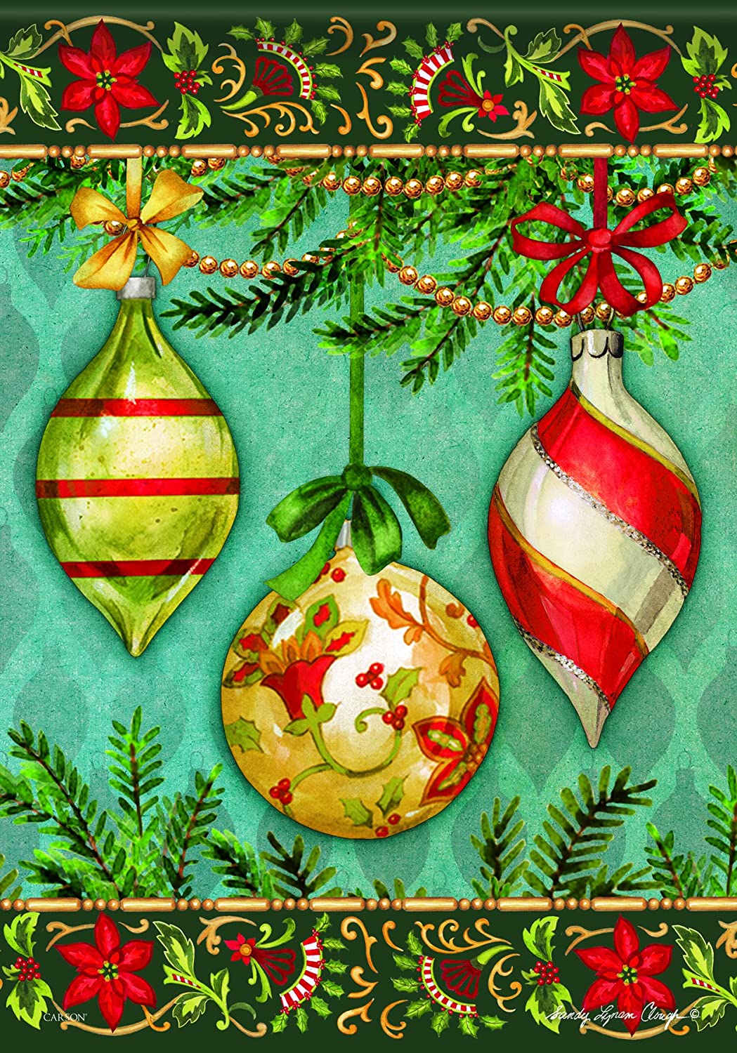 Glittering Ornaments Flag