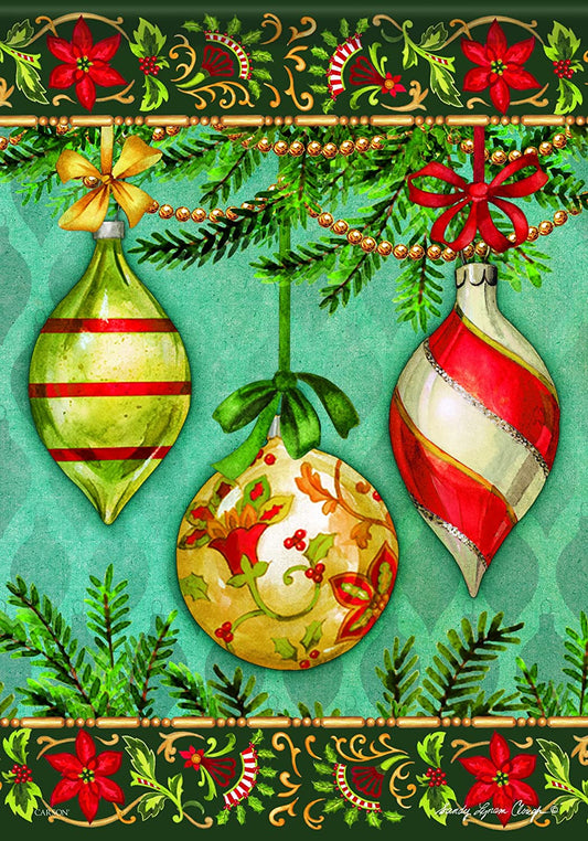 Glittering Ornaments Flag