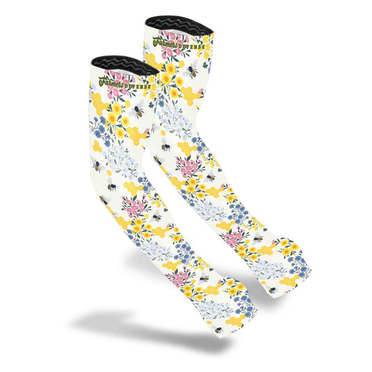 Protection Sleeves - Save the Bees  - Cream - S/M
