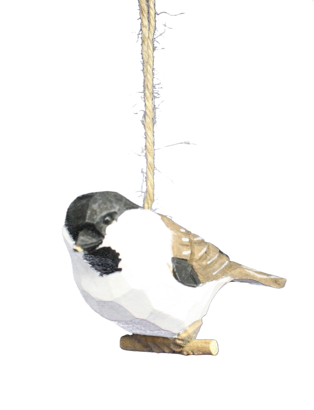 Chickadee 3D Wooden Ornament