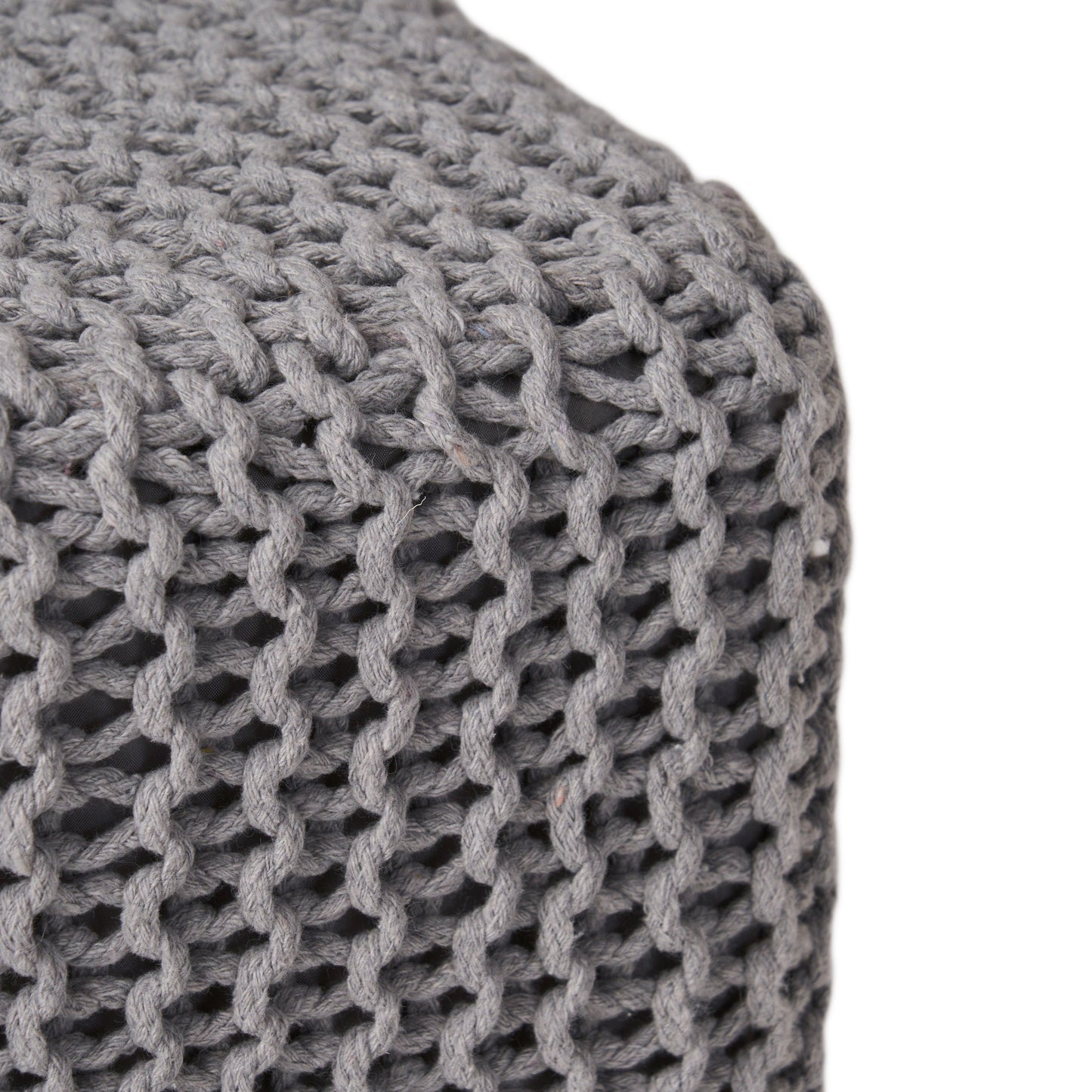 Knitted Foot Stool