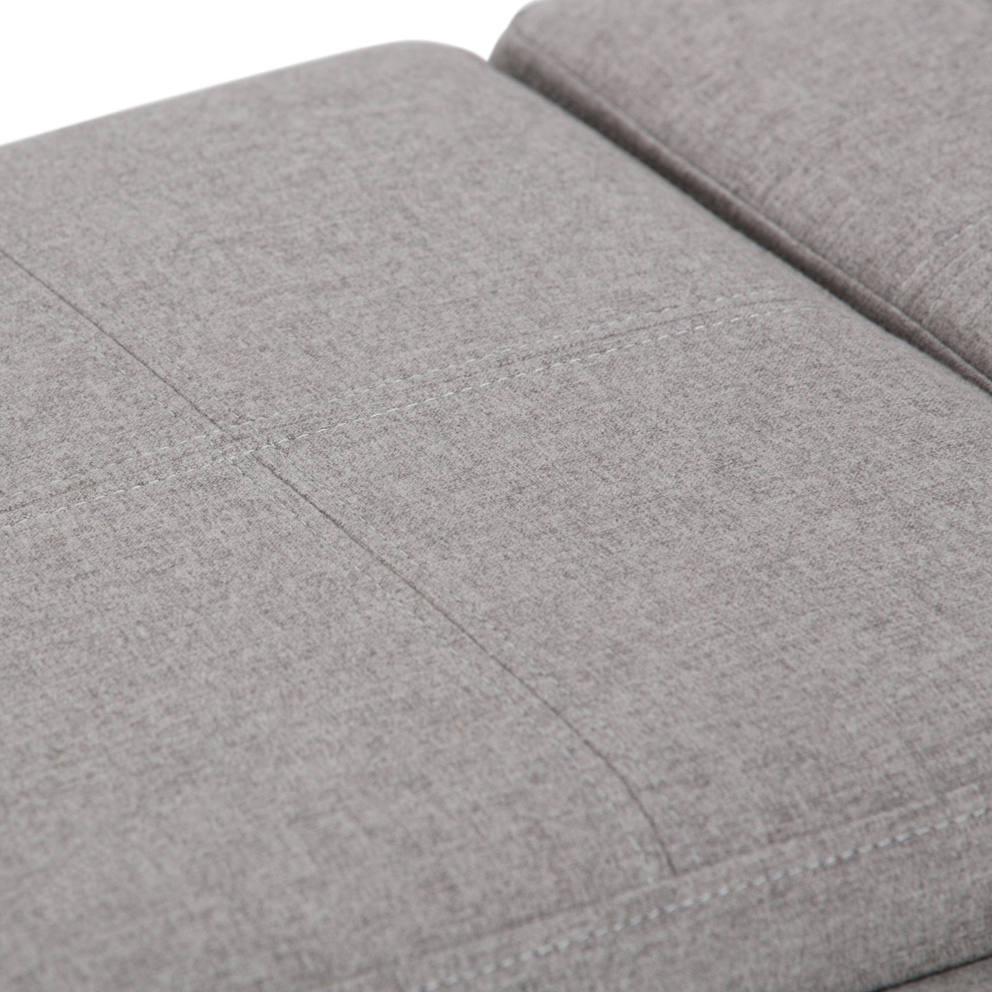 Avalon 42 Inch Wide Storage Ottoman in Cloud