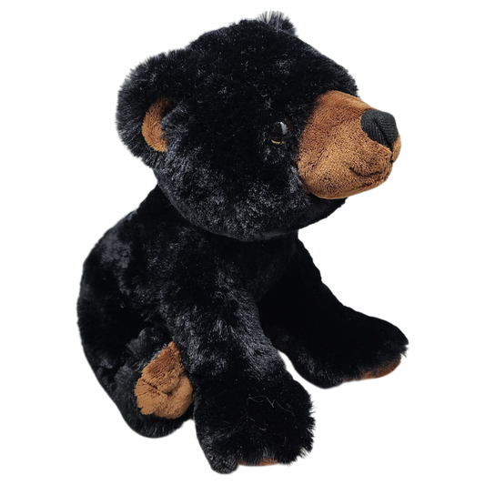 The Petting Zoo Black Bear Stuffed Animal