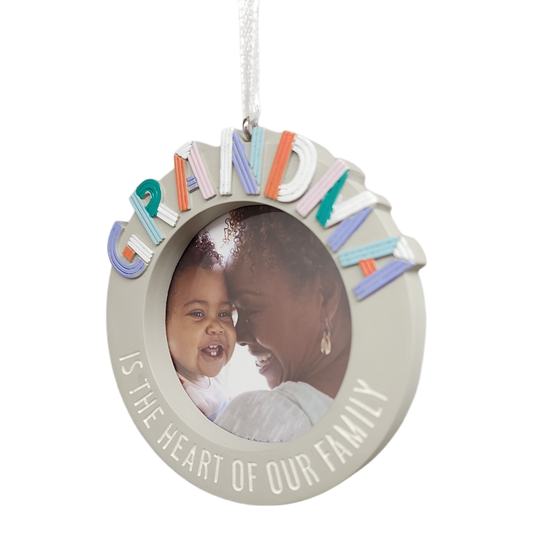 Grandma - Photo Holder Ornament