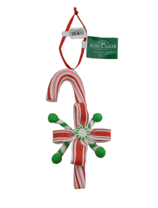 Candycane Treats Hanging Ornament - Red Candy Cane