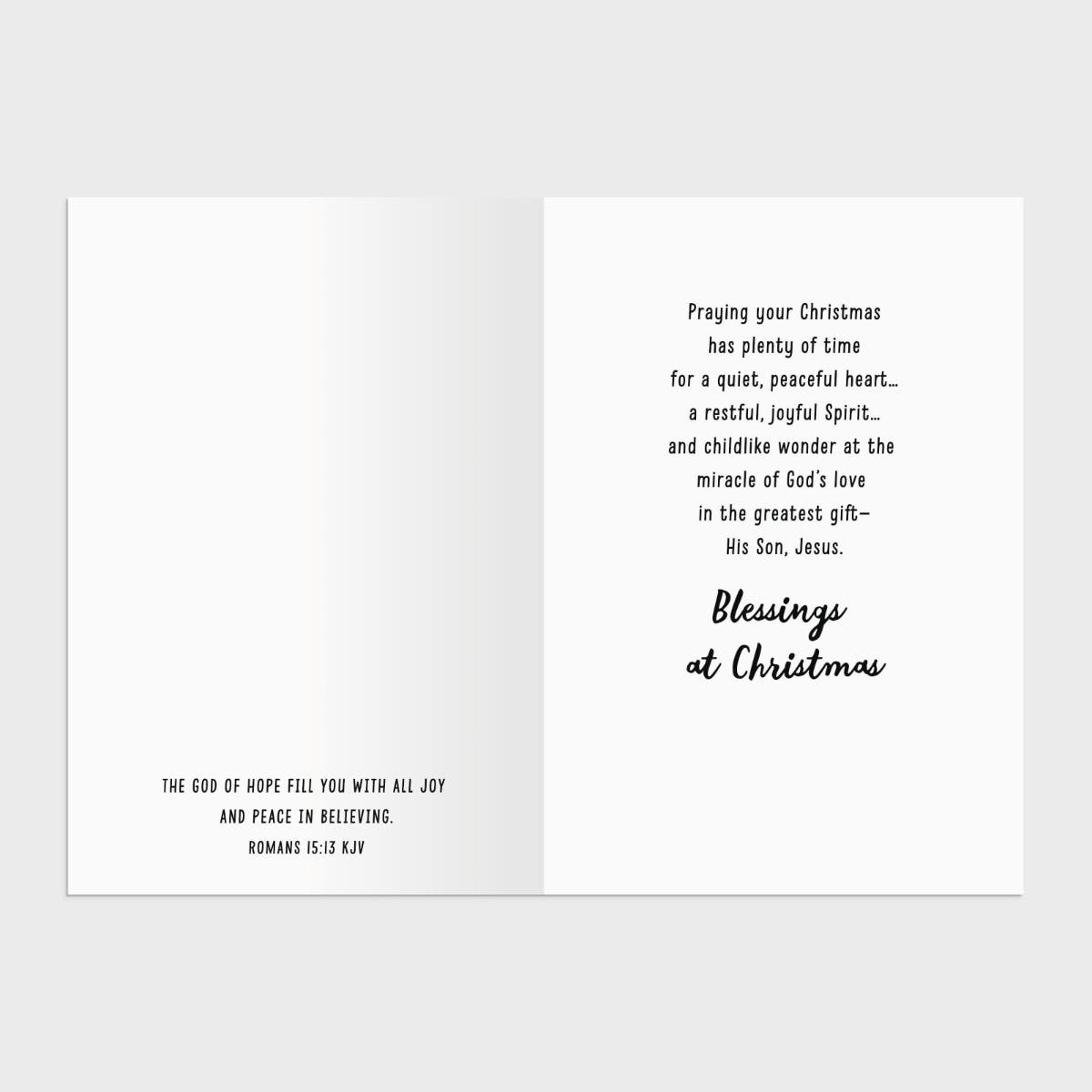 A Peaceful Christmas for You  - 18 Christmas Boxed