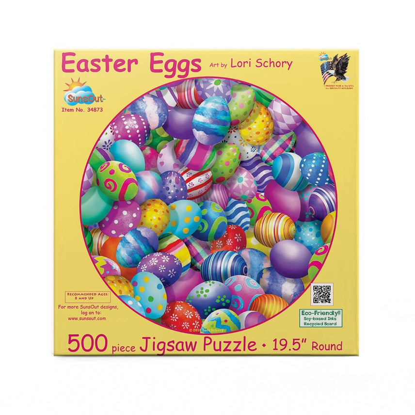 Easter Eggs 500 Piece Puzzle