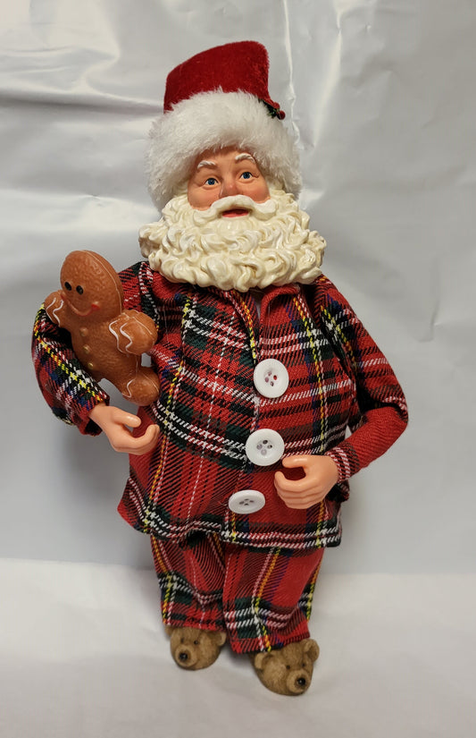 Pajama Santa - 12 Inch