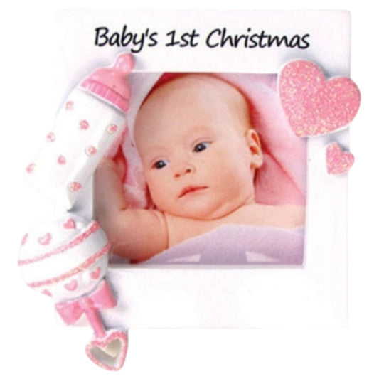 Baby’s First Picture Frame Pink