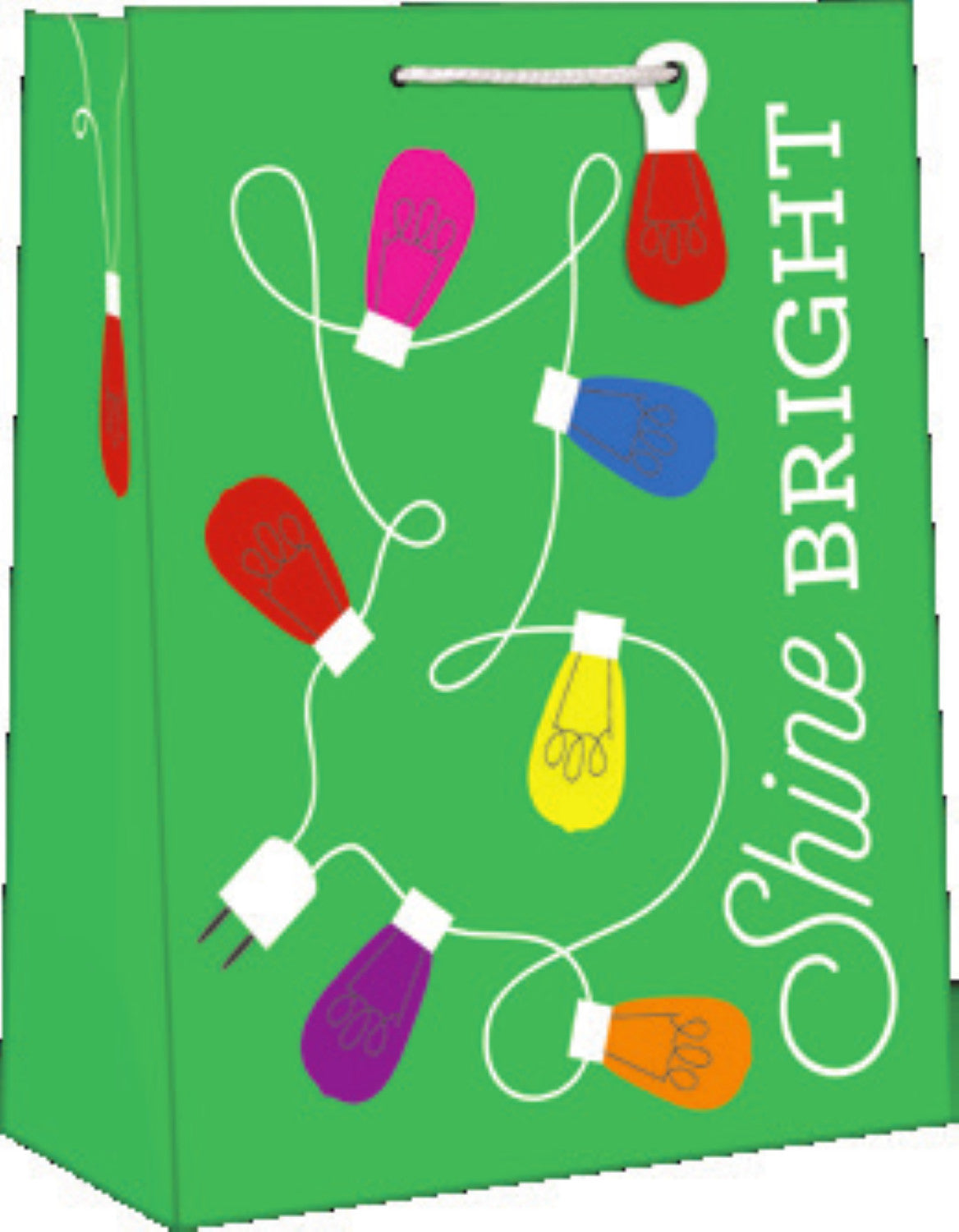 Medium Sized Whimsical Giftbag - Hello Snow