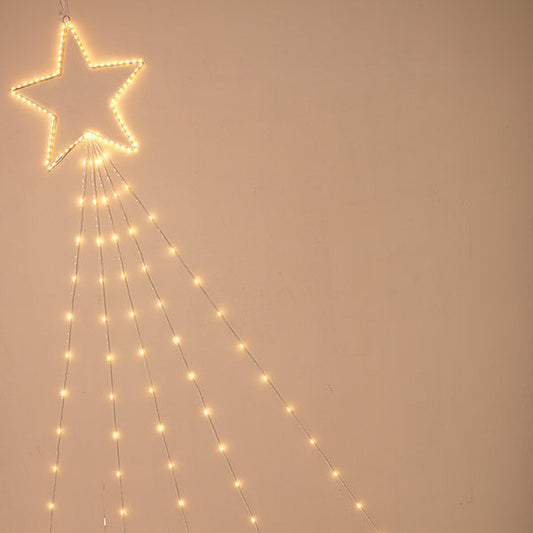 15" Electric Shooting Star with 16" Lighted tails